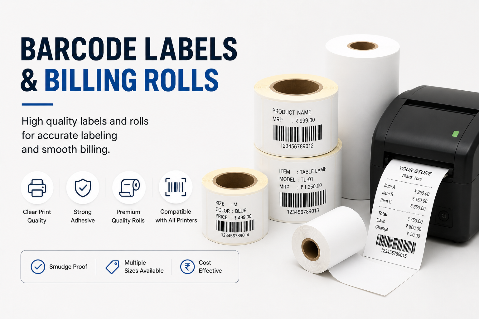 Labels & Billing Rolls