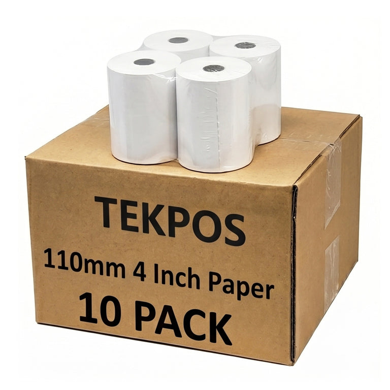 4" (110mm) Thermal Paper Rolls