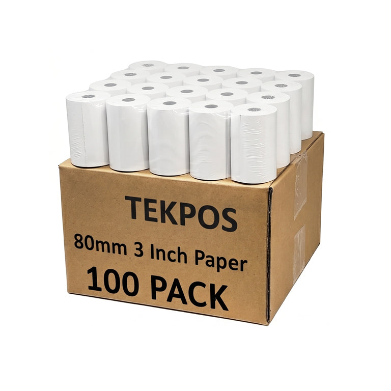3" (80mm) Thermal Paper Rolls