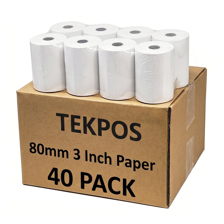 3" (80mm) Thermal Paper Rolls