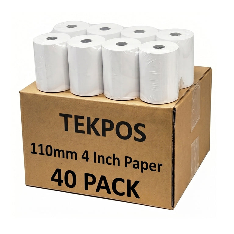 4" (110mm) Thermal Paper Rolls