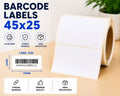 Barcode Label 45x25 (1 Label/Row)