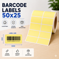 Barcode Label 50x25 (2 Labels/Row)