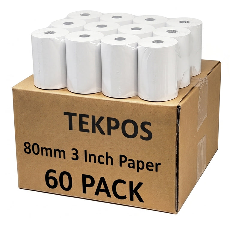 3" (80mm) Thermal Paper Rolls
