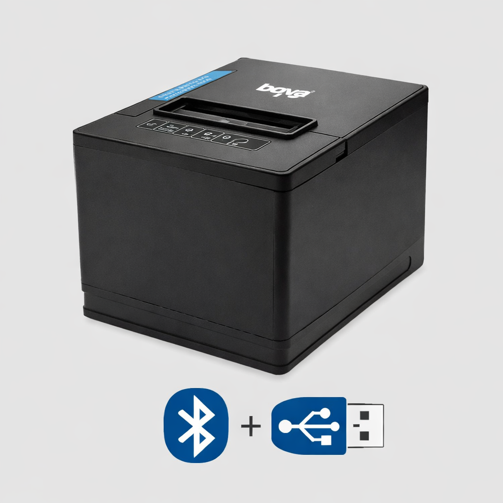 Thermal POS Printer BoxP 88UE 80MM (USB+Bluetooth) with Auto Cutter