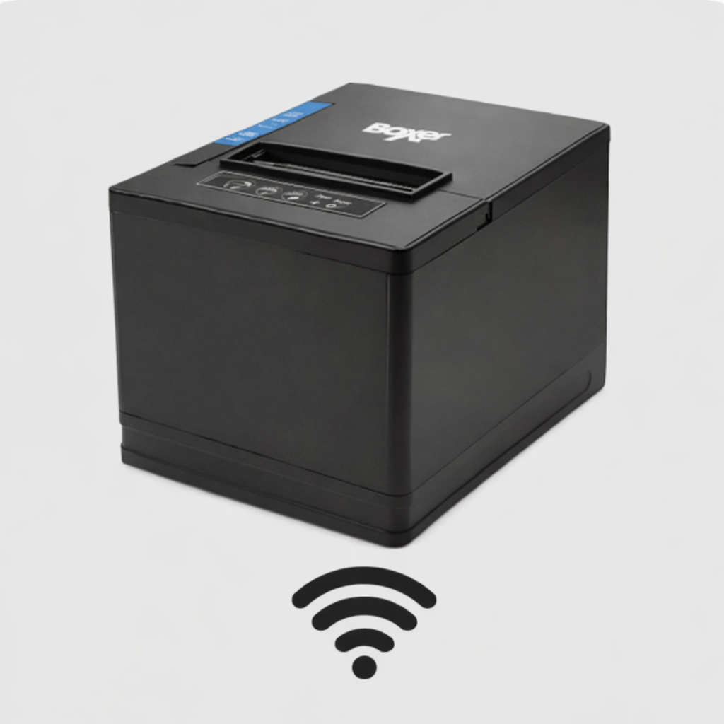 Wi-FI Thermal POS Printer BoxP 88UE 80MM (USB+Wi-Fi) with Auto Cutter